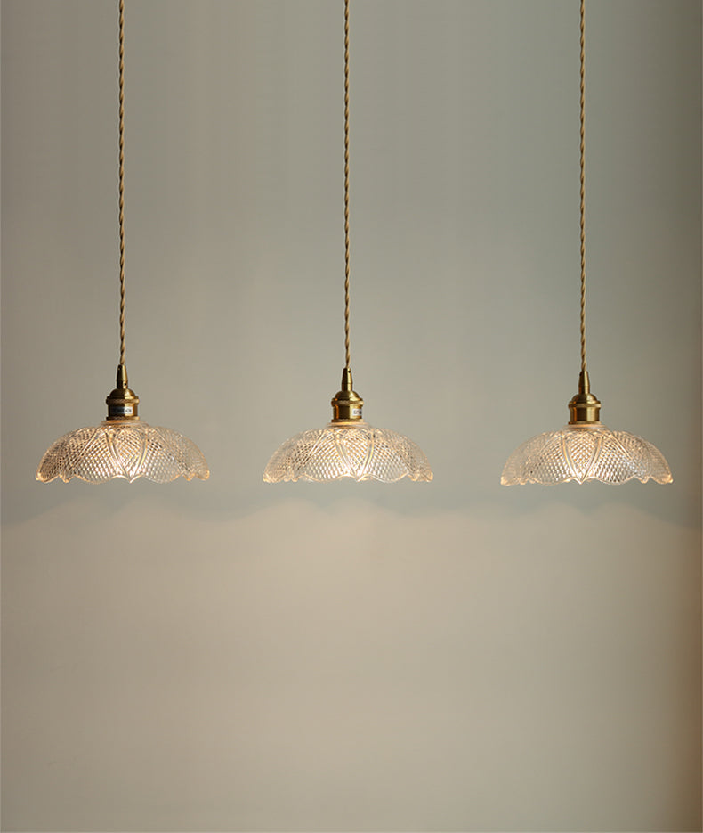 Helder glazen hanglamp - 208GPL
