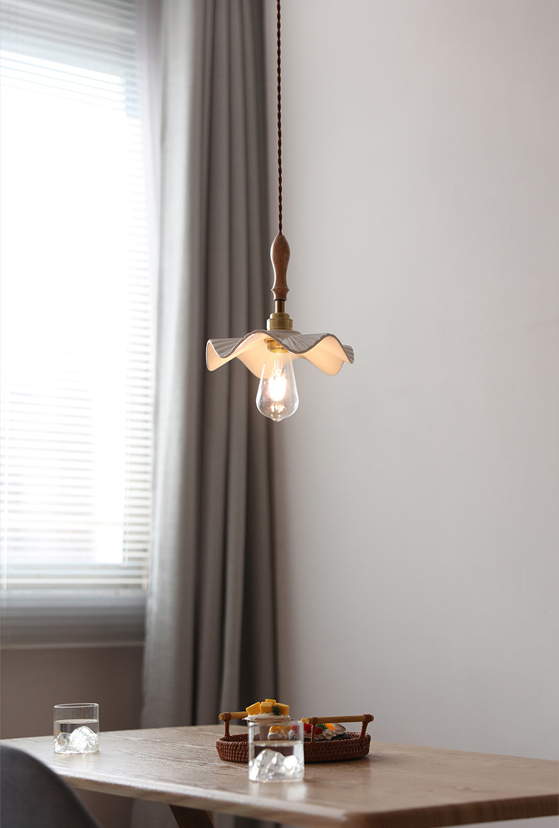 Keramiek Messing Hanglamp - 107PL