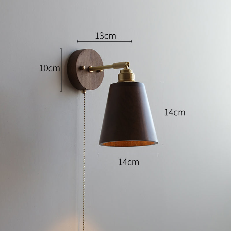 Houten Wandlamp - 114WL