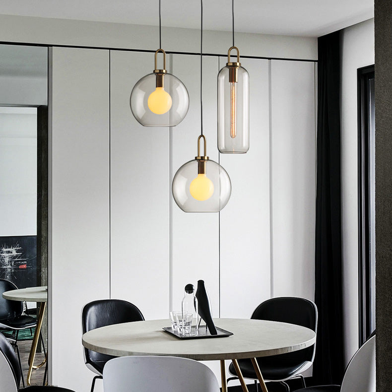 Glazen hanglamp - 217GPL