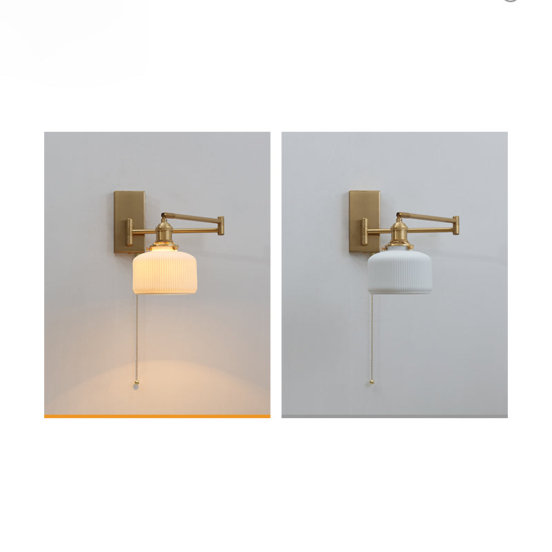 Keramische zwenkarmwandlamp - 207SAL
