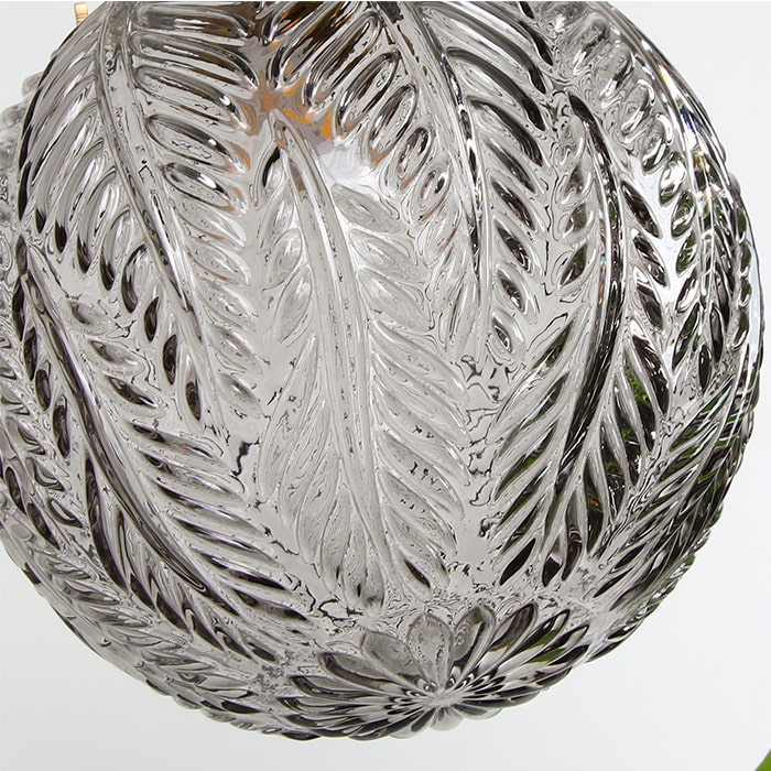 Hanglamp van donker glas - 225GPL