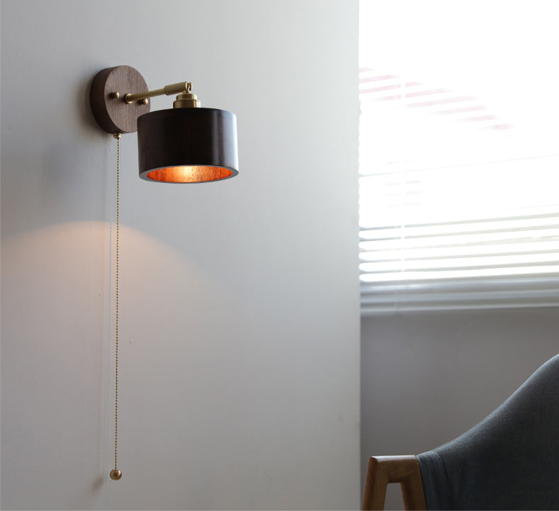 Houten Wandlamp - 114WL
