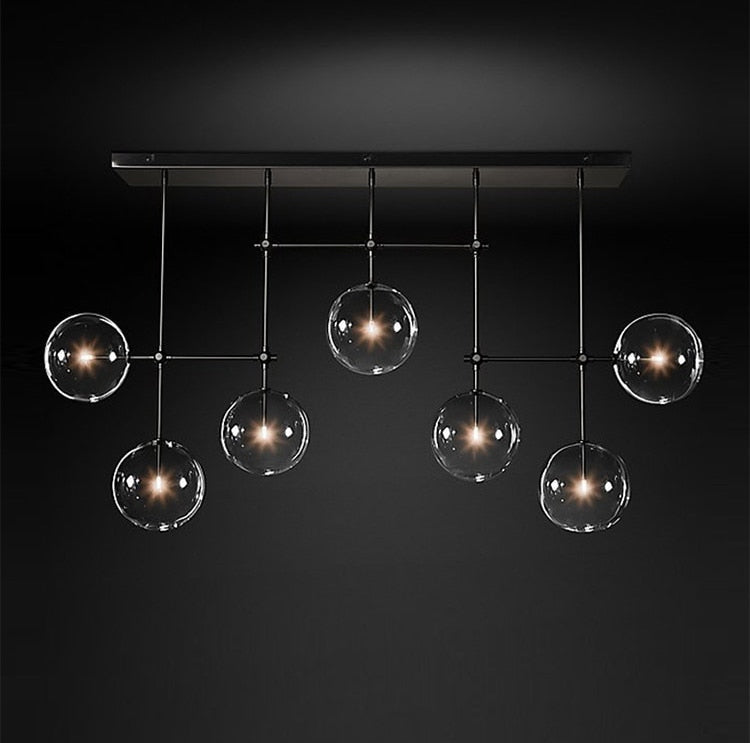 Contemporary Chandelier With Clear Globes - 1GCH1slider_item_LFLh6v