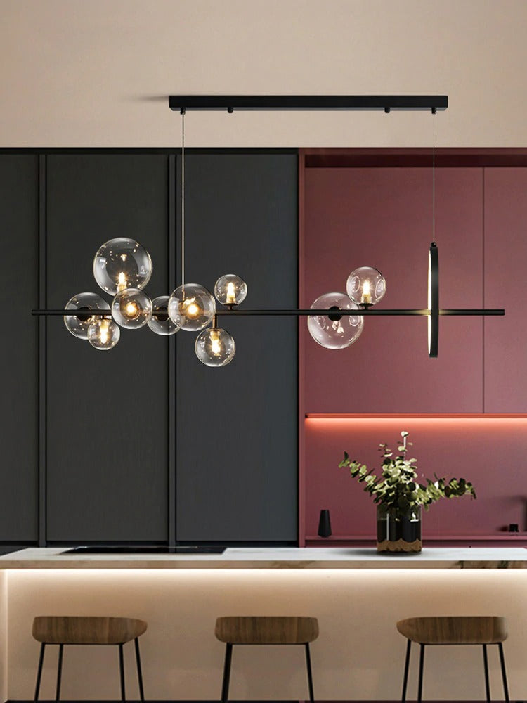 Moderne kroonluchter met LED-RING - 1LCH1