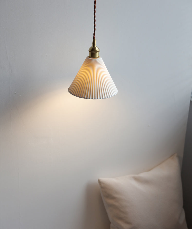 Keramiek Messing Hanglamp - 103PL