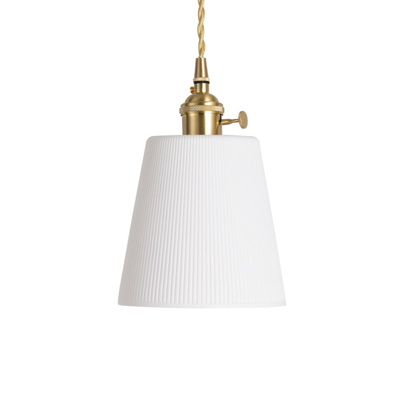 Keramiek Witgouden Hanglamp - 108PL
