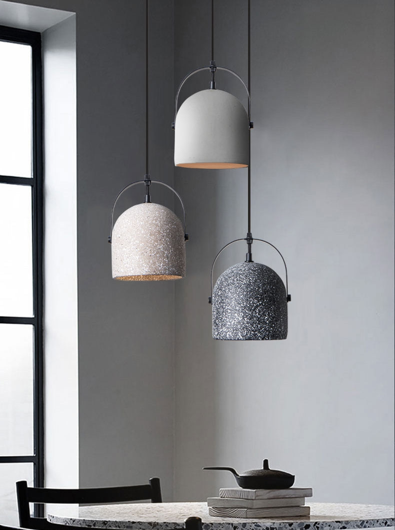Grote Cement Hanglamp - 102CM