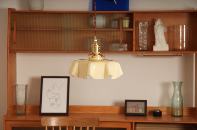 Retro glazen hanglamp - 215GPL