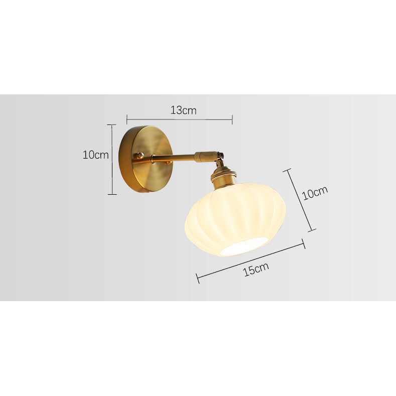 Globe ovale plug-in wandkandelaarlamp - 224GBWL