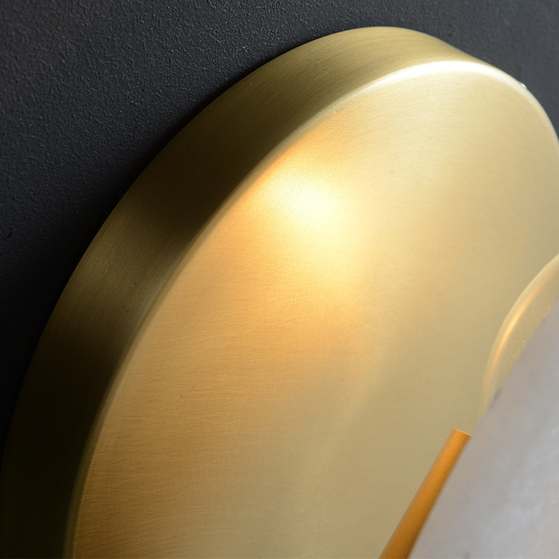 Marmeren albasten messing wandlamp - 201MWL