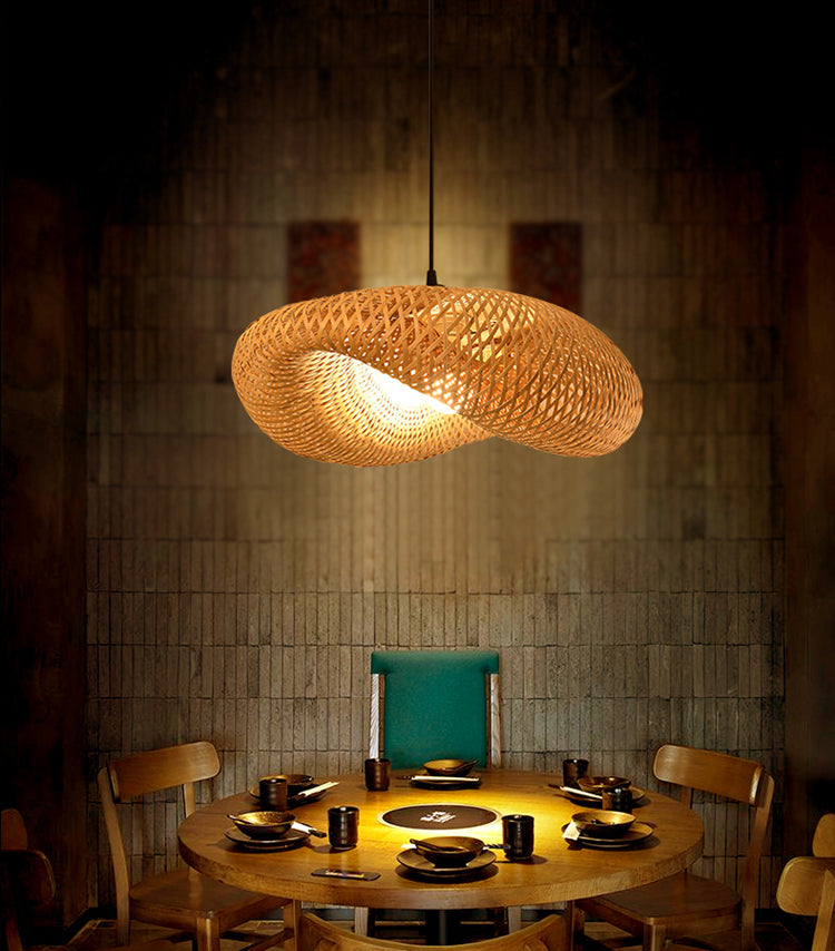 Rotan rieten hanglamp