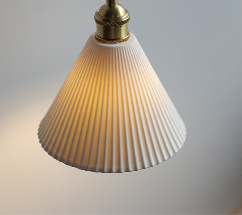 Keramiek Messing Hanglamp - 103PL
