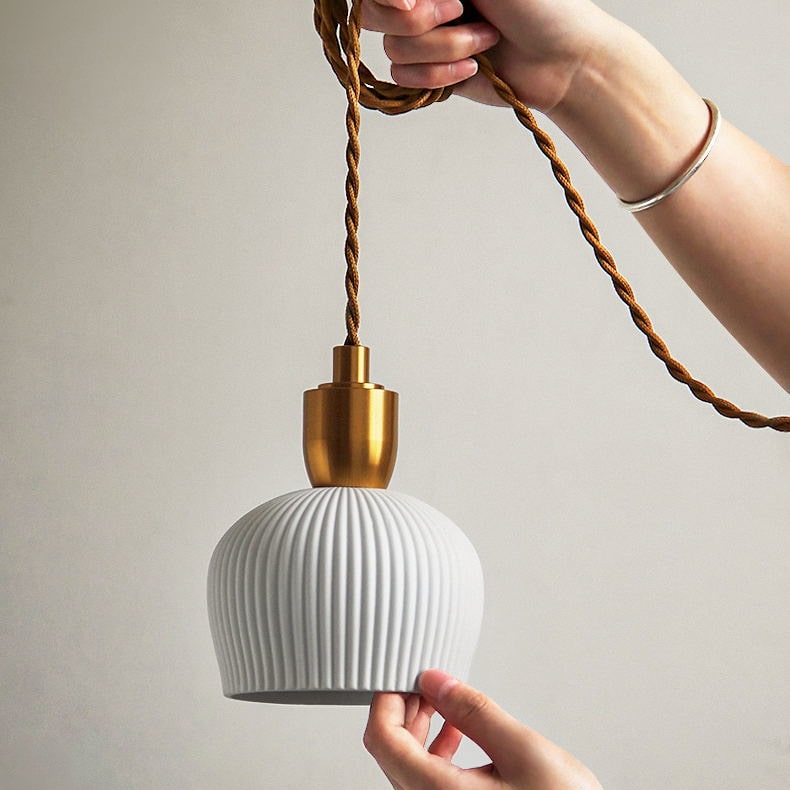 Keramische hanglamp in Japanse stijl - 201CPL