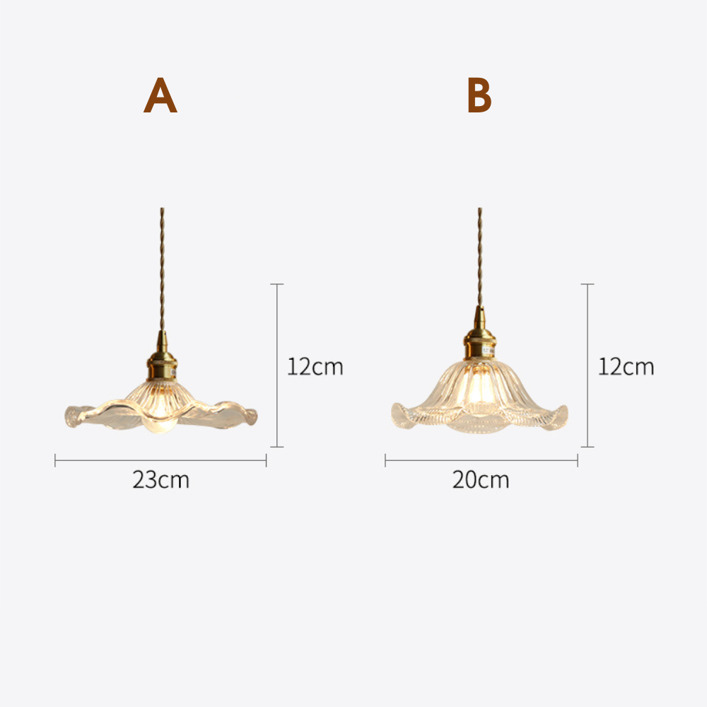 Hanglamp van helder glas - 206GPL