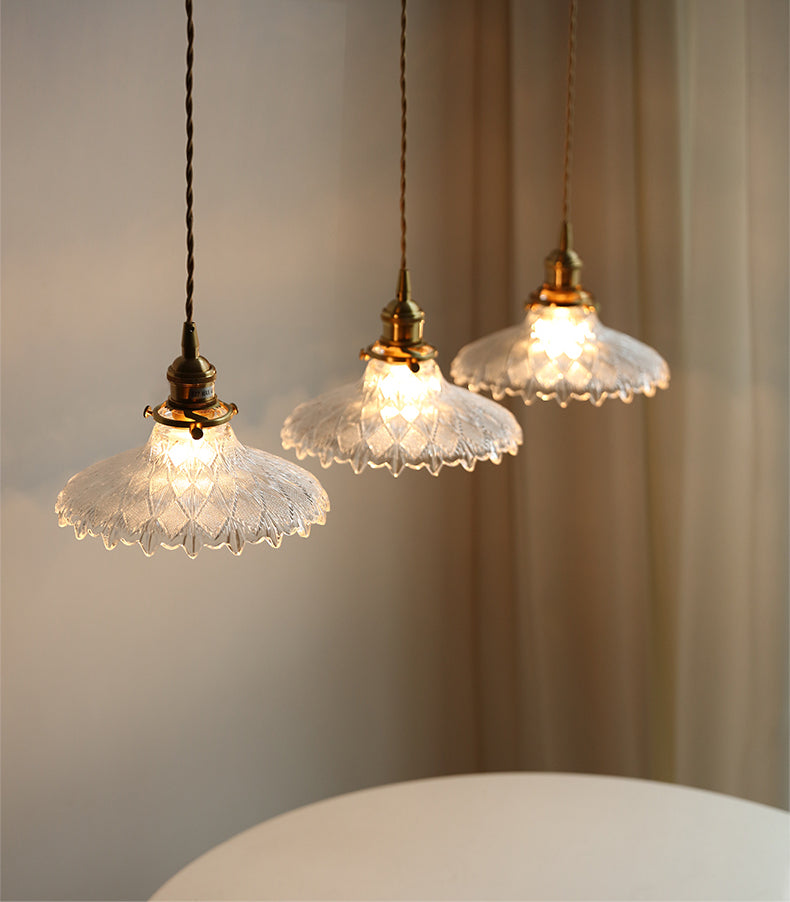 Helder glazen hanglamp - 205GPL