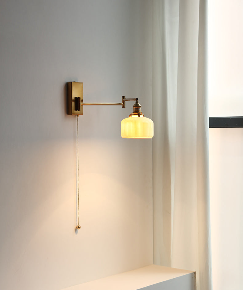 Keramische zwenkarmwandlamp - 205SAL