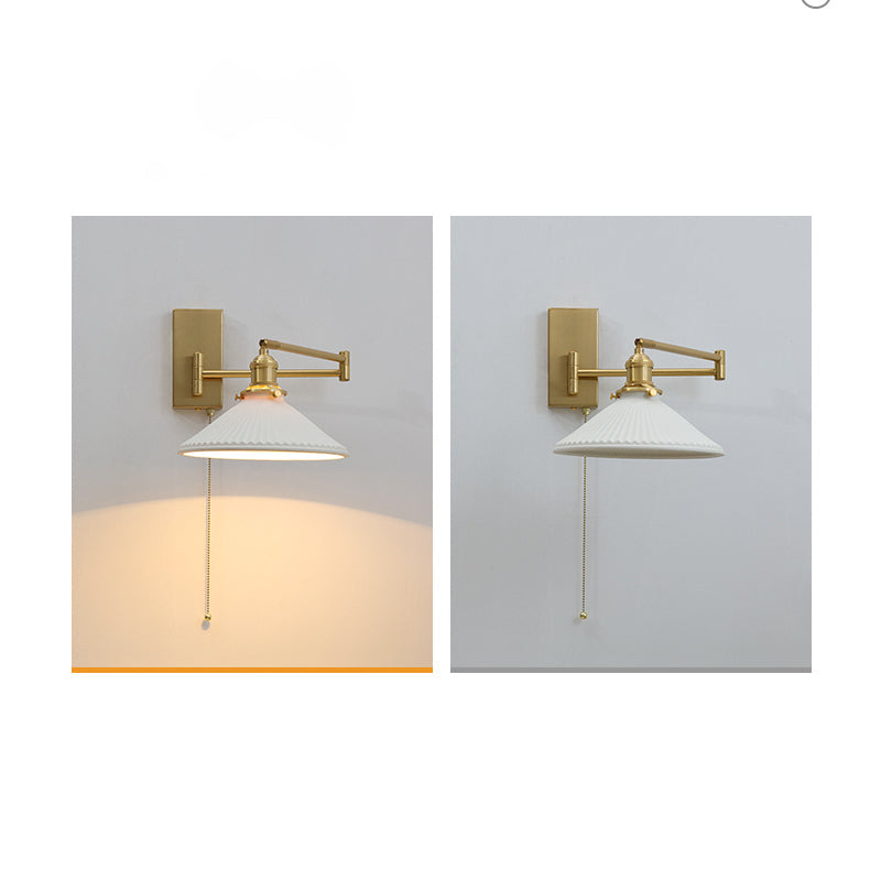 Keramische zwenkarmwandlamp - 206SAL