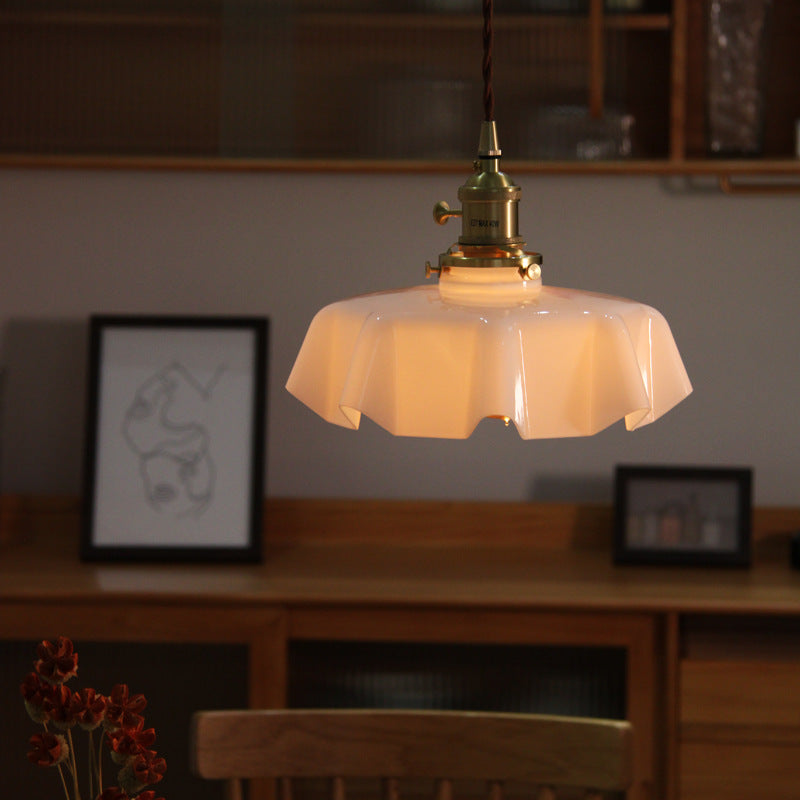 Retro glazen hanglamp - 215GPL