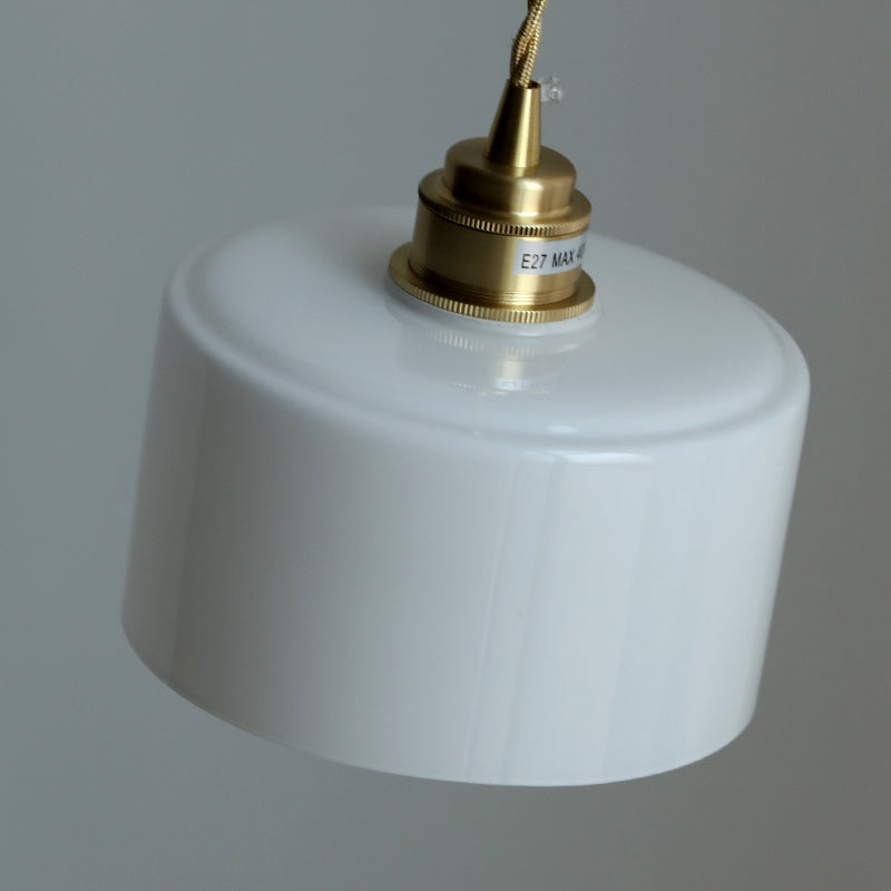 Hanglamp van wit glas - 204GPL