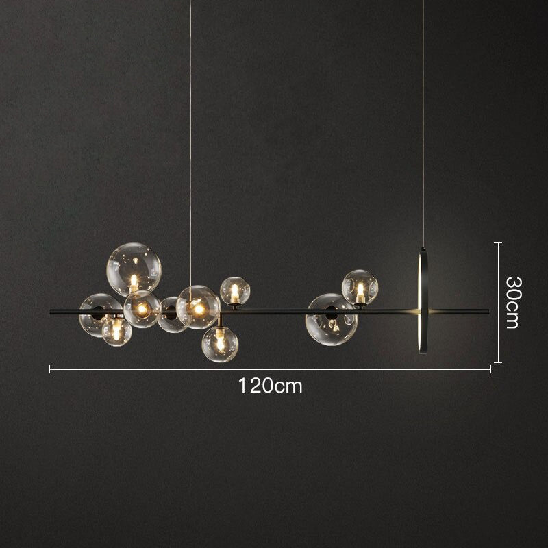 Moderne kroonluchter met LED-RING - 1LCH1