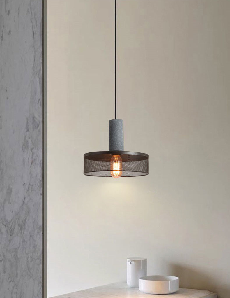 Cement hanglamp - 104CM