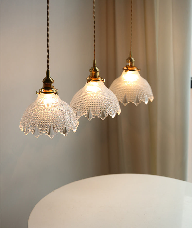Helder glazen hanglamp - 205GPL