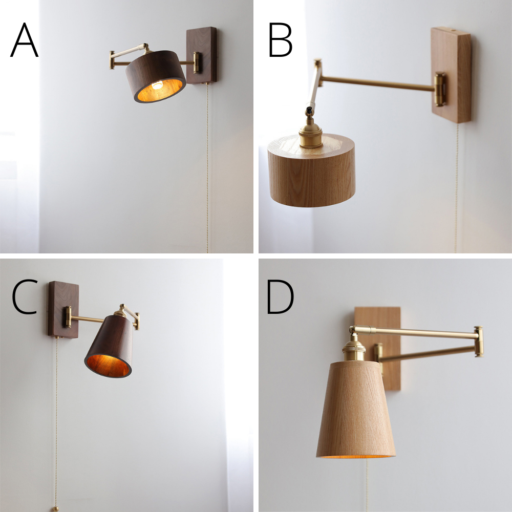 Houten Wandlamp - 115WL