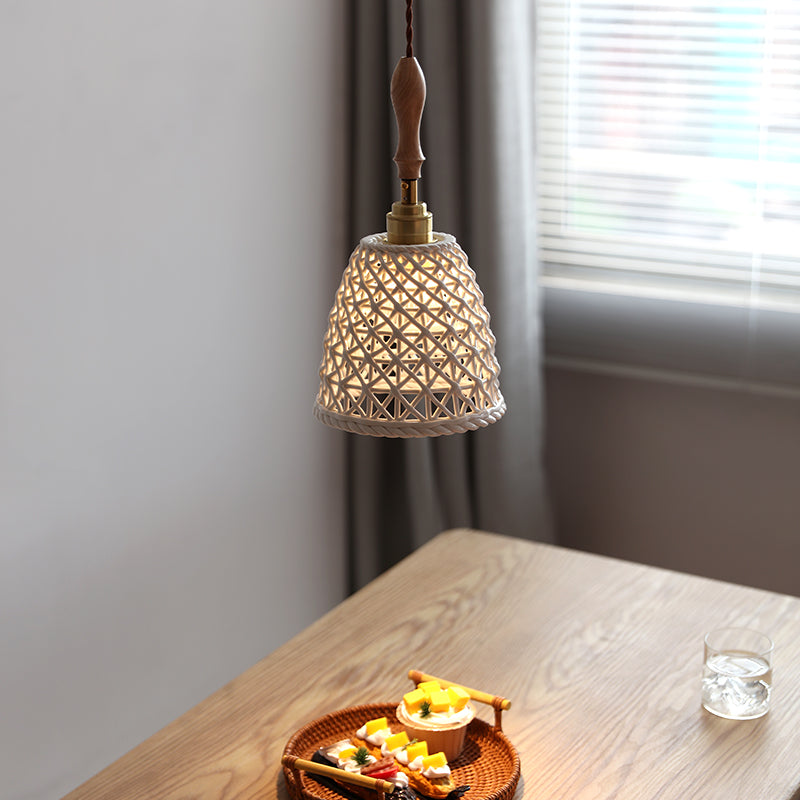 Hanglamp van gevlochten keramiek - 204CPL