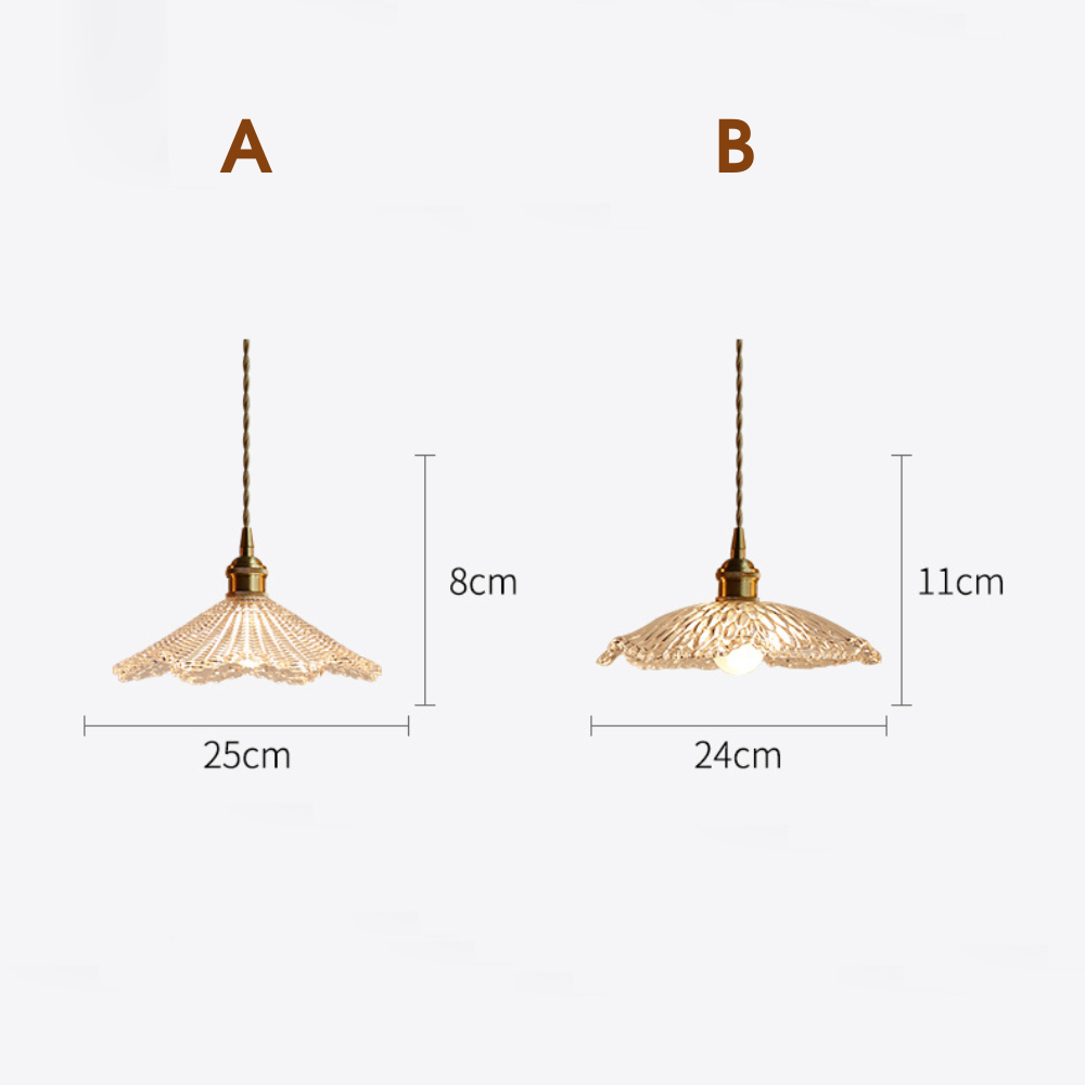 Hanglamp van helder glas - 207GPL