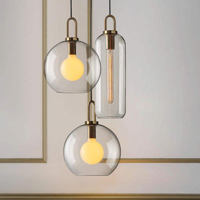 Glazen hanglamp - 217GPL