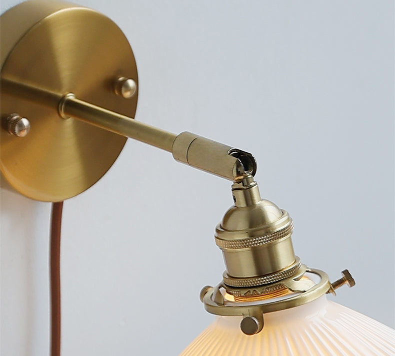 Globe ovale plug-in wandkandelaarlamp - 224GBWL