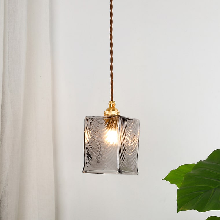 Hanglamp van donker glas - 225GPL
