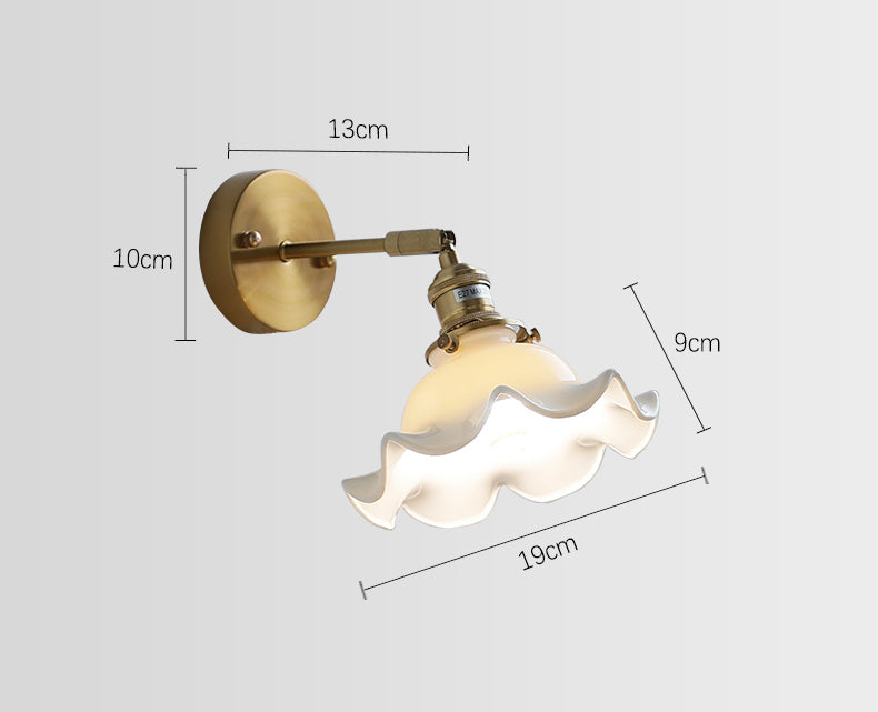 Bloemplug-in wandkandelaarlamp - 223GBWL