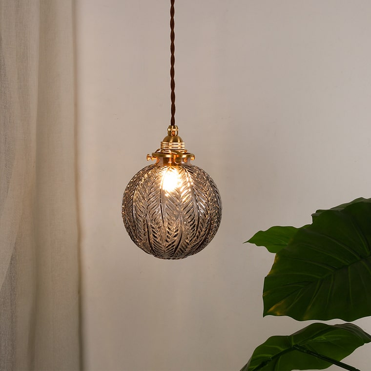 Hanglamp van donker glas - 225GPL