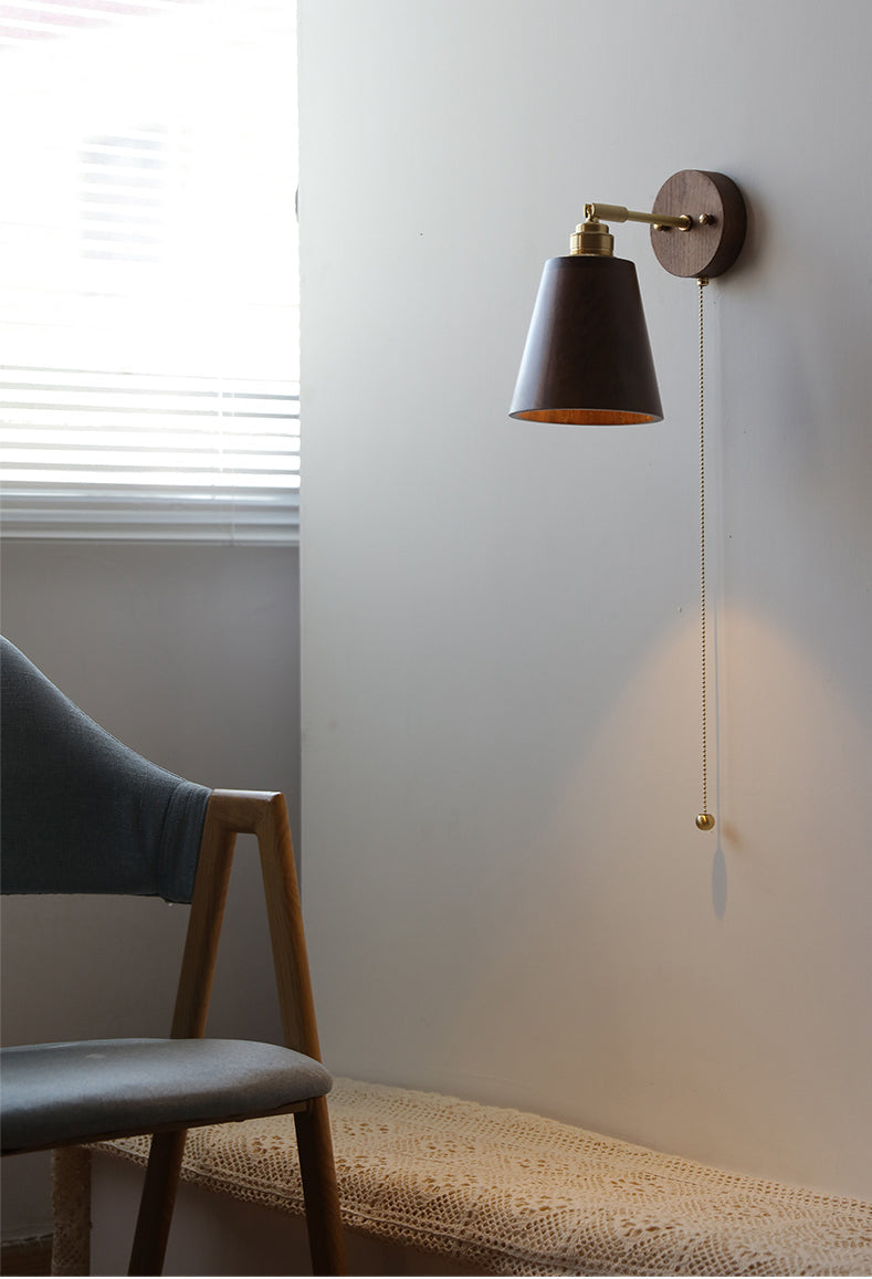 Houten Wandlamp - 114WL