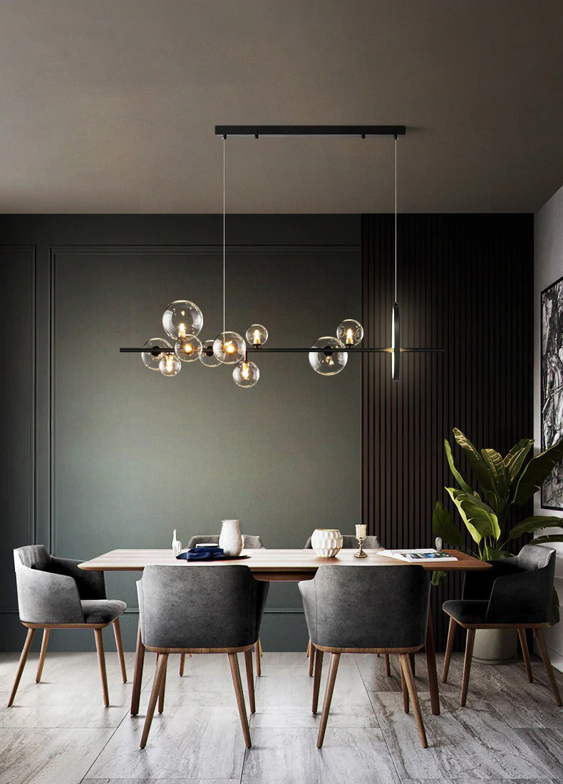 Moderne kroonluchter met LED-RING - 1LCH1
