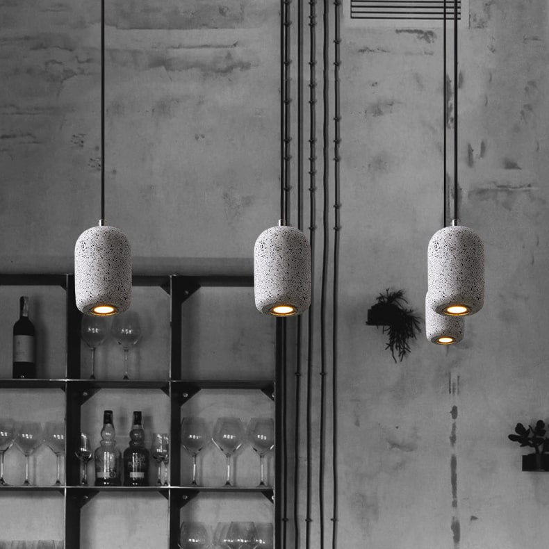Cement hanglamp - 107CM