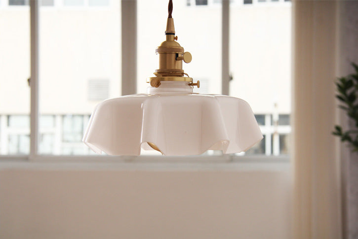 Retro glazen hanglamp - 215GPL