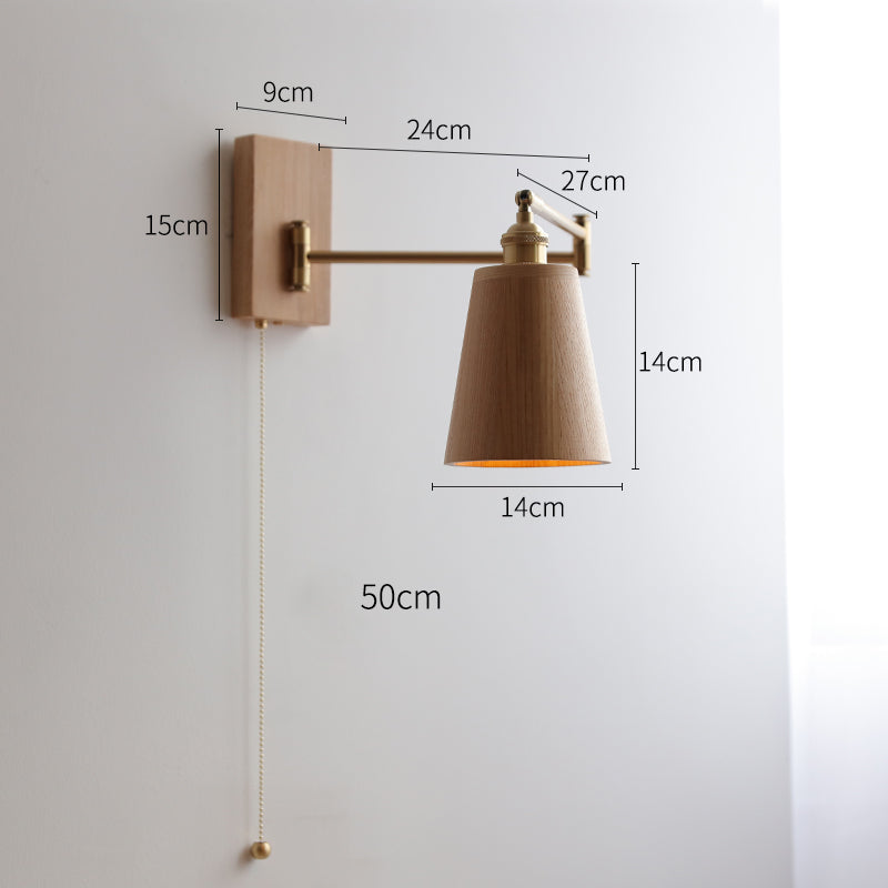 Houten Wandlamp - 115WL