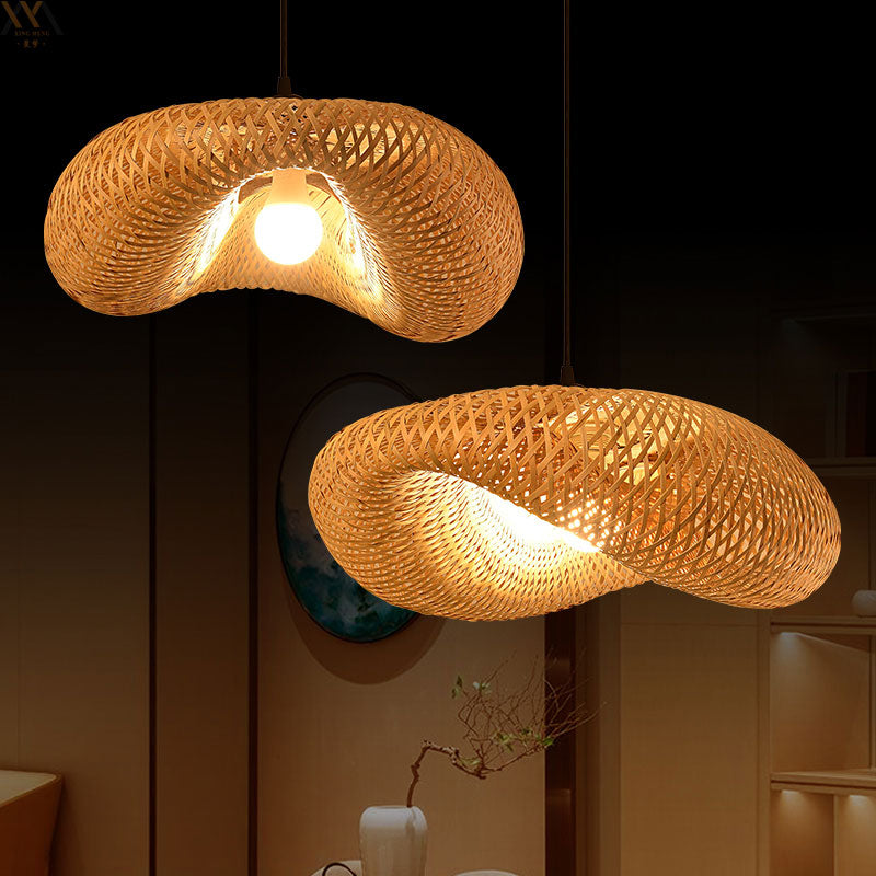 Rotan rieten hanglamp