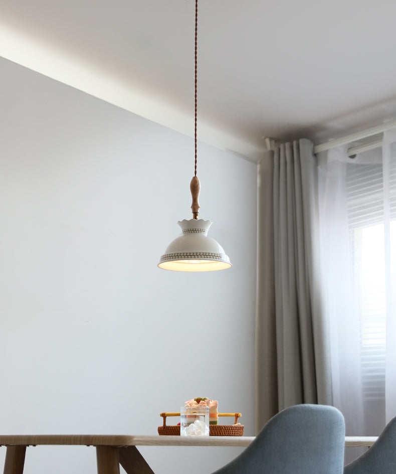 Keramiek Messing Hanglamp - 106PL
