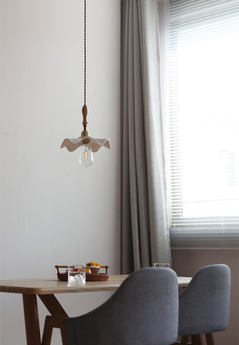 Keramiek Messing Hanglamp - 107PL