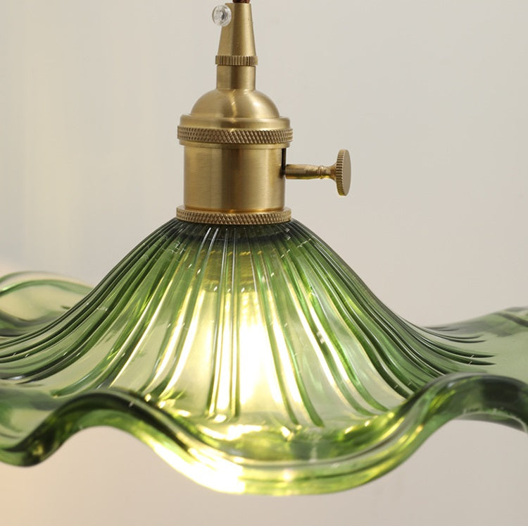 Bloemglas Messing Wandlamp - 209GBWL