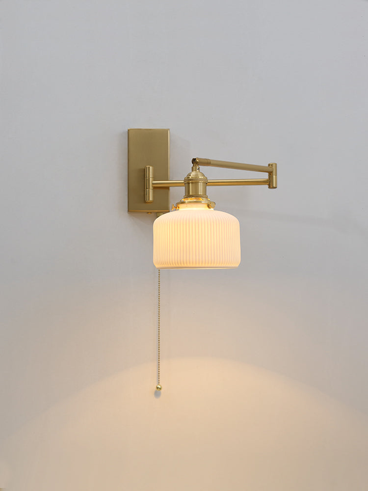 Keramische zwenkarmwandlamp - 207SAL