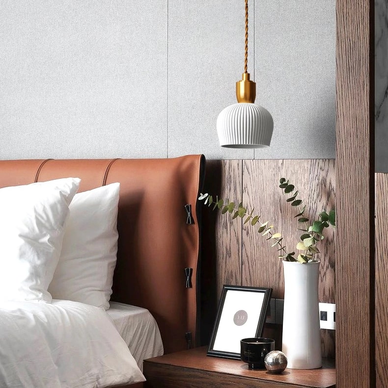 Keramische hanglamp in Japanse stijl - 201CPL