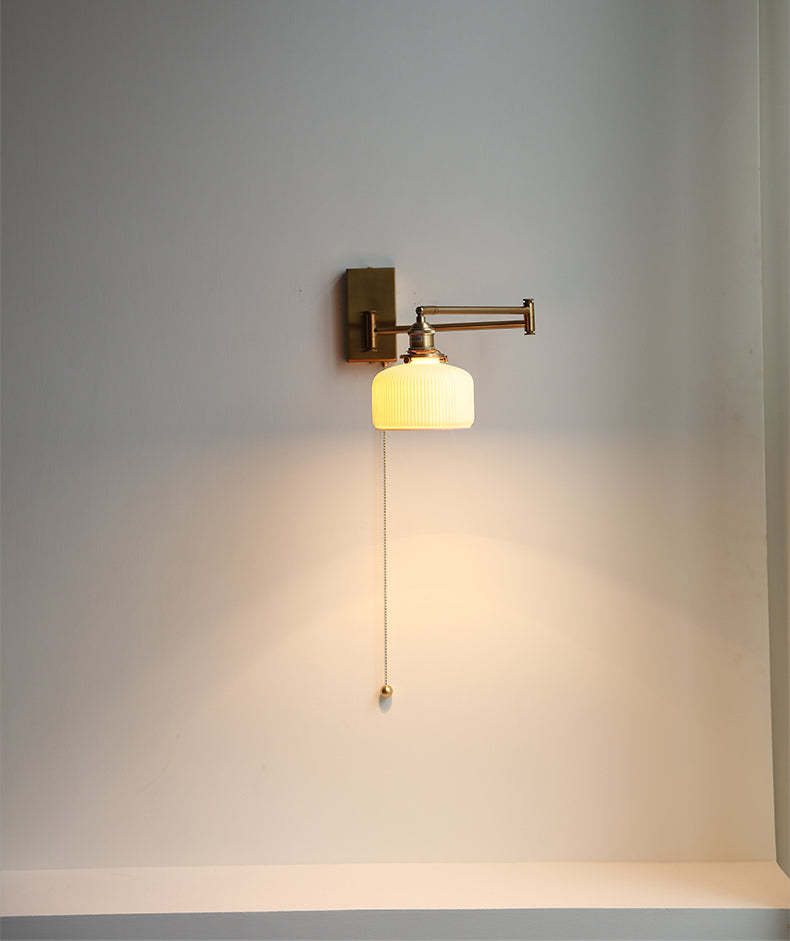 Keramische zwenkarmwandlamp - 205SAL