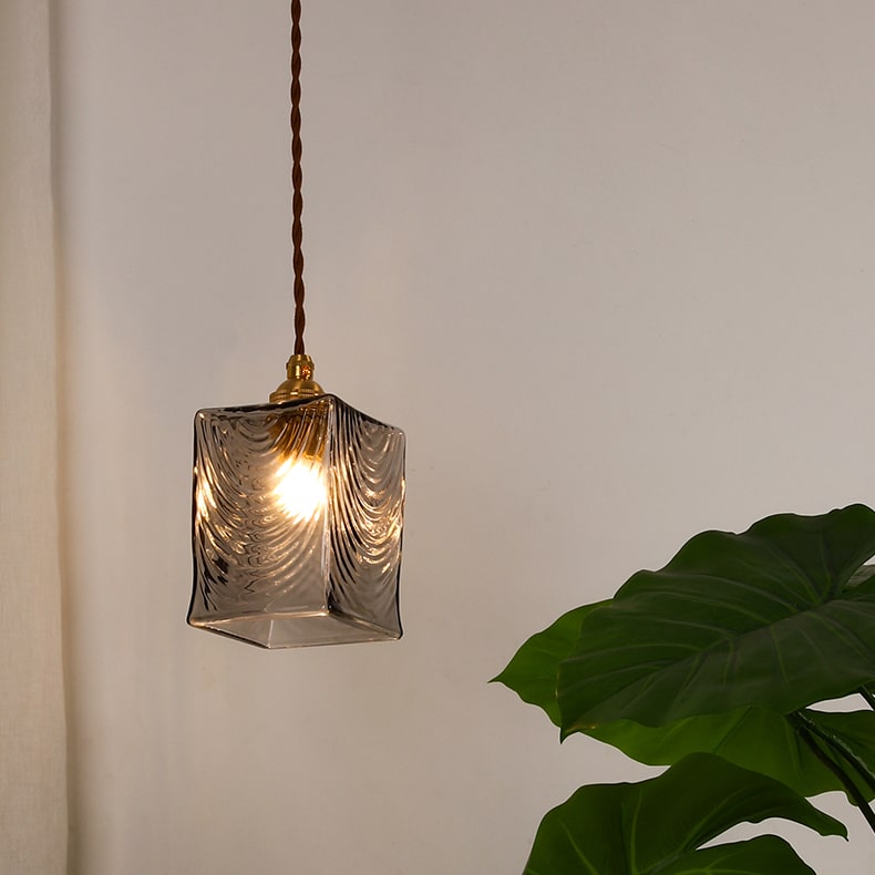 Hanglamp van donker glas - 225GPL