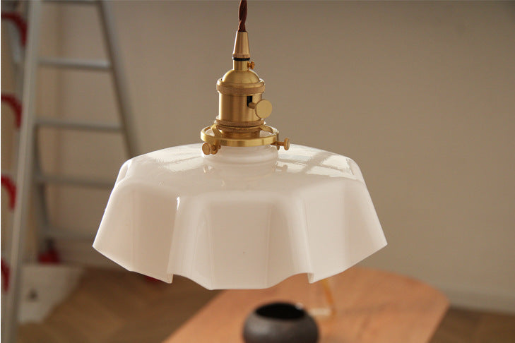 Retro glazen hanglamp - 215GPL