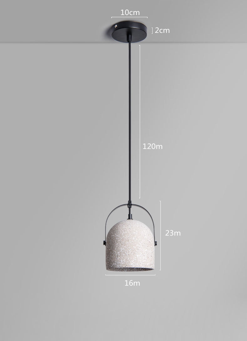 Grote Cement Hanglamp - 102CM